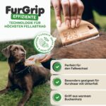 DR Zoo Hundebürste Robbi – Fellpflege für alle Hunderassen mit Edelstahlzinken – Bild 4