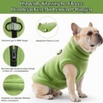Oslueidy Hundemantel Fleece M – Wärmeschutz & Komfort für kleine bis grosse Hunde – Bild 6