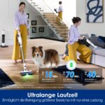 Tineco Pure ONE Station 5 Plus Akku-Staubsauger – 175AW Saugkraft, Auto-Empty & ZeroTangle – Bild 5