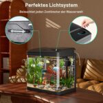 GuKKK 6L Nano Aquarium Komplettset mit LED & Filter – Einsteiger-Aquarium für Anfänger – Bild 5