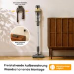Yaber Home HP20 Akku-Staubsauger 180 AW – TÜV-getestet mit KI-Stauberkennung & H13-HEPA – Bild 7