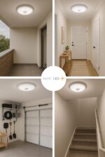 Sweet Led Deckenleuchte mit Bewegungsmelder 12W 850lm – 360° Sensor für Flur & Keller – Bild 6