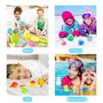 8er Set Badespielzeug mit Licht – Schwimmende Tierfiguren für Kinder – Bild 5