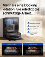 ECOVACS DEEBOT T90 MAX PRO Saugroboter mit Wischfunktion – 40.000 Pa Saugkraft & Heissswasser-Mopp – Bild 6