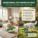 Timbertail Schnüffelball für Hunde – Intelligenzspielzeug mit 8 Fächern für mentale Auslastung – Bild 7