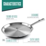 LACOR Foodie Crêpe-Maker 28 cm – Edelstahl 18/10 mit Antihaftbeschichtung – Bild 3