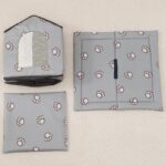 LUNNTE Katzenhaus Outdoor M – Winterfest & Wasserdicht für draußen – Bild 6