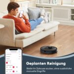 Ultenic Saugroboter mit Wischfunktion – 8000Pa Saugkraft, LiDAR Navigation & 180Min Laufzeit – Bild 10