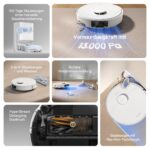 dreame D20 Pro Plus Saugroboter – 13.000 Pa Saugkraft mit DuoBrush & Wischfunktion – Bild 10