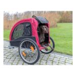 TRIXIE Fahrradanhänger für Hunde faltbar – bis 30 kg mit Bremsen & Regenschutz – Bild 2