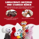 Nocciola 5er-Set Quietsch-Hundespielzeuge Bauernhoftiere – Robust & zahngesund für alle Hunderassen – Bild 5