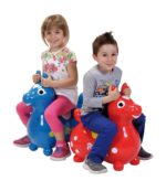 Rody Hüpfpferd rot – Hochwertiges Springpferd für Kinder ab 3 Jahren – Bild 4