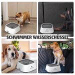 ELS PET Hundenapf 1L mit Schwimmdeckel – Auslaufsicher für Auto & Zuhause – Bild 7