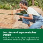 Bosch EasyImpact 18V-40 Akku Schlagbohrschrauber – Vielseitig & ergonomisch mit 2 Akkus – Bild 6