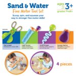 Learning Resources Feinmotorik Strand & Bad Set – Motorische Entwicklung für Kinder ab 3 Jahren – Bild 7