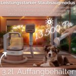 Steinborg® 7-in-1 Haustierpflegeset mit Staubsauger 13.500 Pa – Hundeschermaschine & Fellpflege – Bild 6