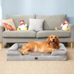 EHEYCIGA Orthopädisches Hundebett 89x56cm – Ergonomischer Komfort für kleine Hunde – Bild 9