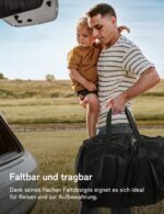 besrey Kinderkraxe mit Sonnendach – Ergonomische Babytrage für Wanderungen bis 18 kg – Bild 6
