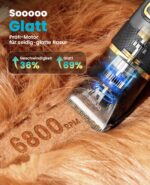 oneisall Leise Hundeschermaschine Upgrade Pro – Profi Fellpflege mit Titan-Keramik für Hunde & Katzen – Bild 6