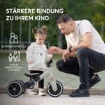 Kikka Boo Flash 5-in-1 Dreirad ab 18 Monaten – Mitwachsendes Laufrad & Fahrrad – Bild 9