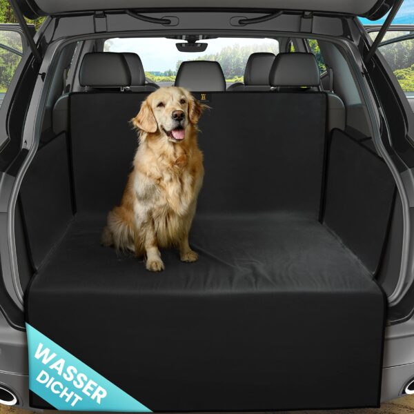HELDENWERK® Kofferraumschutz Hund mit Seitenschutz – Universal Schutzdecke wasserdicht & waschbar