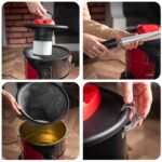 LEHMANN Haddo 2000W Industriestaubsauger – Nass-Trockensauger mit 20L Edelstahltank – Bild 9