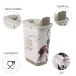 Rotho MyPet Cody 25L Tierfutterbehälter – Luftdicht mit Schüttvorrichtung – Bild 4