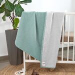 lulumoon Musselin-Babydecke 120x120 cm – 100% Baumwolle, wendbar & atmungsaktiv – Bild 3