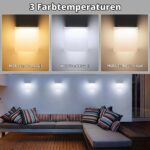 Flacchi Solarleuchten Würfel 2er Set – Wasserdichte LED Wandleuchte mit 3 Modi für Garten – Bild 3