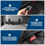 Dayacoco Hundedecke Auto Rückbank 127x181cm – Wasserdicht & Kratzfest für SUV – Bild 2