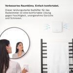 Bosch Badlüfter 1500 100mm – Leistungsstarke Feuchtigkeitsabführung mit Lichtschalter-Steuerung – Bild 3