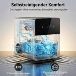 COSTWAY Eiswürfelmaschine für Eiskugeln – 150 Stück/Tag, 5cm Kugeln, Selbstreinigung – Bild 6