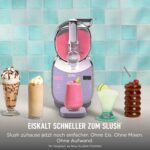 Ninja SLUSHi XL Slush-Eismaschine 3,7 l mit SlushAssist – Gefrorene Cocktails & Getränke Rosa – Bild 2