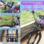 Eiito Hundekorb Fahrrad Vorne bis 10kg – 4in1 mit patentierter L-Halterung & Mesh-Belüftung – Bild 3
