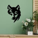 Namofactur LED-Wandlampe Wolf aus Holz – DIY-Selbstbauset mit Hintergrundbeleuchtung – Bild 4