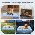 Kühlmatte für Hunde & Katzen 150x100cm – Selbstkühlend & wendbar für Haustiere – Bild 6