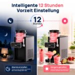Initio Slush-Maschine mit 12-Stunden-Timer – Slushies & Cocktails ohne Eiswürfel – Bild 8
