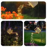 CNMTCCO Solar-Giesskanne Vintage Feenlampe – Sterndusche Gartenleuchte mit Aufhänger – Bild 5
