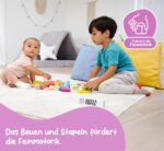 Eichhorn Holzbausteine 50er Set – Bunte Bauklötze aus Birkenholz für Babys ab 12 Monaten – Bild 5