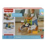 Fisher-Price 2-seitiger Panda-Lauflernwagen – Mehrsprachiges Lernspielzeug ab 6 Monaten – Bild 7