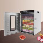 1500W Lebensmitteltrockner SS-16H mit 16 Tabletts – Profi-Dörrgerät für Obst, Gemüse & Fleisch – Bild 9