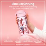ion8 Kindertrinkflasche 400ml Edelstahl – Auslaufsicher & Spülmaschinenfest – Bild 3