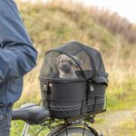 TRIXIE Hundefahrradkorb Gepäckträger bis 6 kg – Sicherer Transport für kleine Hunde – Bild 2