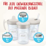 NUK Magic Cup 230 ml Trinklernbecher – 360°-Trinkrand auslaufsicher für ab 8 Monaten – Bild 6