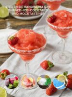 Reemix Schneekegel-Maschine – Elektrischer Eisrasierer für Slushies & gefrorene Cocktails – Bild 5