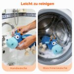 VORZOKISPL Interaktives Hundespielzeug mit Quietscher & Knisterpapier – Plüsch Kauspielzeug für Grosse Hunde – Bild 5