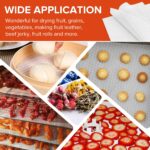 Kwasyo Dörrautomat Edelstahl 8 Etagen – Dehydrator mit Temperaturregler & Timer – Bild 3