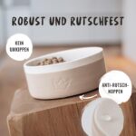 Rudelkönig Hundenapf Keramik 900 ml 2er Set – Rutschfester Futternapf für alle Hunde – Bild 4