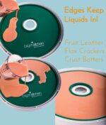 Bright Kitchen Silikon-Dörrblätter für Nesco – 4er Set mit Randlippen für Flüssigkeiten – Bild 5