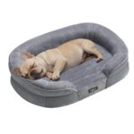 Feandrea Orthopädisches Hundebett 76x51 cm – Komfort für Mittelhunde mit Gelenkentlastung